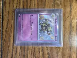 Pokemon TCG Kadabra Shiny Rare Holo 149/091 SV Paldean Fates Stage 1 - Image 1