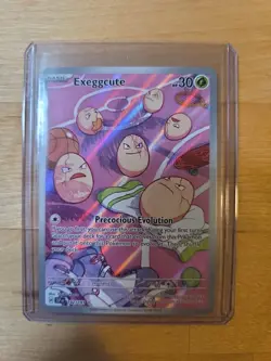 Pokemon TCG Exeggcute 192/191 Surging Sparks Illustration Rare Card NM Condition - Image 1