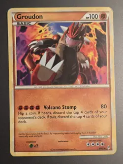 Pokemon Groudon 6/95 Call of Legends Card Non Holo - Image 1