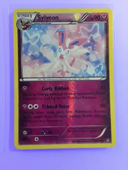 Pokemon XY - Furious Fists 72/111 Sylveon Reverse Holo (Well Loved) - Image 1