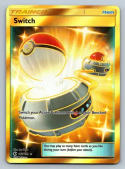 Switch (Secret) Secret Rare SM Base Set 160/149 NM - Pokemon TCG - Image 1