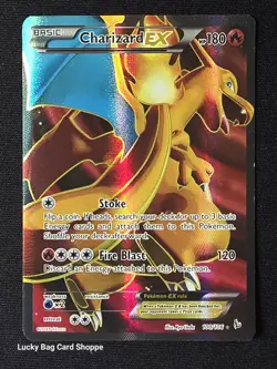 Charizard EX (100 Full Art) - XY - Flashfire Pokemon TCG MP - Image 1