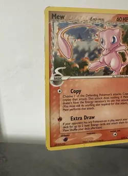 Pokemon Mew Delta Species #003/017 POP Series 5 Holo Rare Corrected Back - Image 5