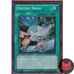 Yugioh Destiny Draw RYMP-EN047 Secret Rare 1st Edition NM - Image 1