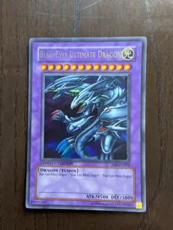 Yu-Gi-Oh Blue-Eyes Ultimate Dragon JMP-EN005 Secret Rare Shonen Jump - Image 1