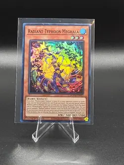 Yugioh Radiant Typhoon Meghala DOOD-EN012 1st Edition Super Rare NM - Image 1