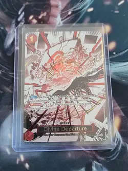 OP10-019 Royal Blood Foil Divine Departure (Parallel) Near Mint/Pack Fresh - Image 1