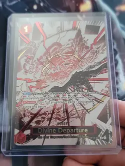 OP10-019 Royal Blood Foil Divine Departure (Parallel) Near Mint/Pack Fresh - Image 3