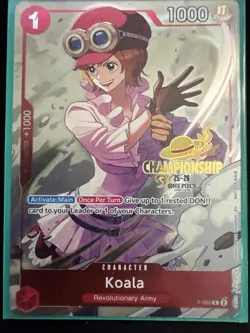 Koala (CS 25-26 Event Pack) P-069 One Piece Promotion Cards Foil - Image 1