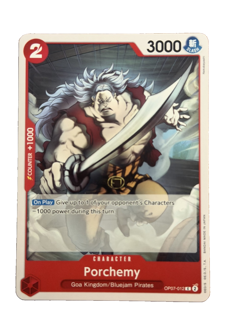 New: One Piece CCG Porchemy OP07-012 500 Years in the Future Regular Common - Image 1