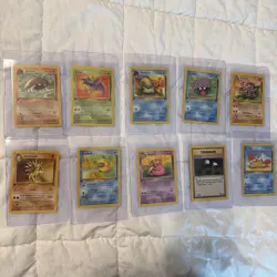 1st Edition Fossil Pokemon Card LOT - Image 1