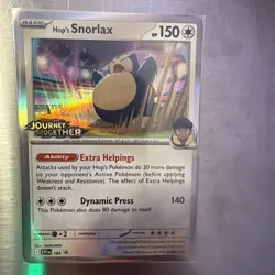 Hop's Snorlax - 184 (Prerelease) 184 Sv: Scarlet & Violet Promo Cards Holo - Image 1