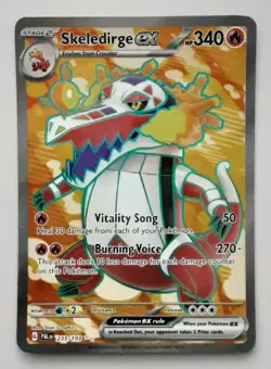 Skeledirge ex - 233/193 - Pokemon Paldea Evolved Full Art Ultra Rare Card NM - Image 1