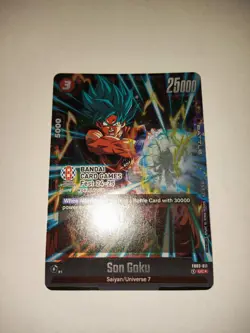 Dragonball Super Card Game Son Goku FB03-011 Bandai Card Game Fest World Tour - Image 1