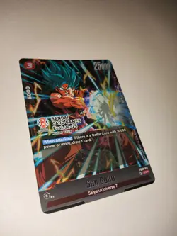 Dragonball Super Card Game Son Goku FB03-011 Bandai Card Game Fest World Tour - Image 3