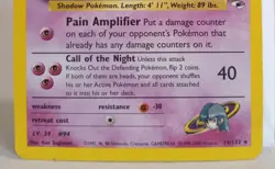 Pokemon Collectible Cards, Sabrina's Gengar, Holo, 14/132, Gym Hero's, 2000 - Image 3