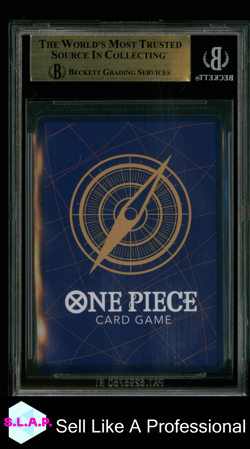 NAMI ALT ART SR 2025 ONE PIECE CARD GAME A FIST OF DIVINE SPEED OP11054 BGS 9.5 - Image 2
