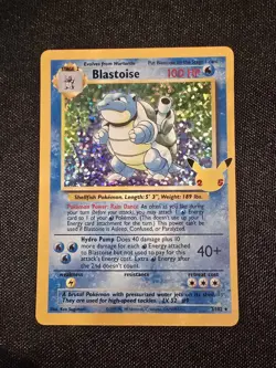 Blastoise 2/102 Holo Rare Celebrations 25th Anniversary Pokemon Card - Image 1