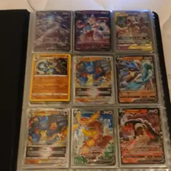 Pokemon TCG Mixed Card Lot Holo Foil V VMAX EX Mewtwo Lucario Dragonite - Image 1