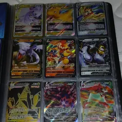 Pokemon TCG Mixed Card Lot Holo Foil V VMAX EX Mewtwo Lucario Dragonite - Image 2
