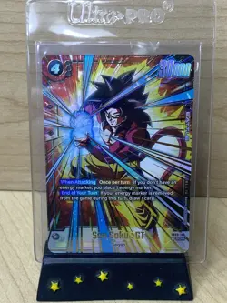 Son Goku : GT SCR Alt Art FB03-140 Dragon Ball Super Fusion World Eng Card - Image 1