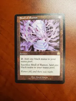 Skull of Ramos Mercadian Masques Artifact Rare Magic the Gathering Card - Image 1