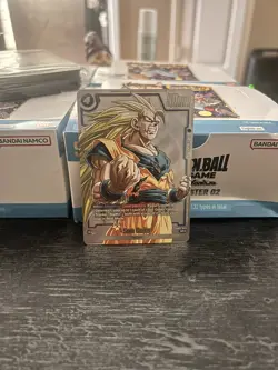 Dragon Ball Card Fusion World Manga Booster Sb02-023 Son Goku Sr - Image 1