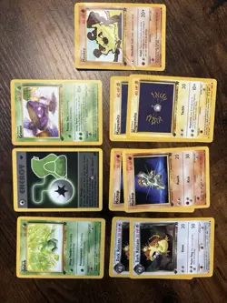 Pokemon TCG Team Rocket Set Lot Of 10 Cards All 1st Edition - Image 1