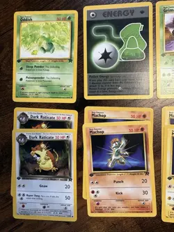 Pokemon TCG Team Rocket Set Lot Of 10 Cards All 1st Edition - Image 2