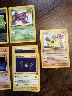 Pokemon TCG Team Rocket Set Lot Of 10 Cards All 1st Edition - Image 3