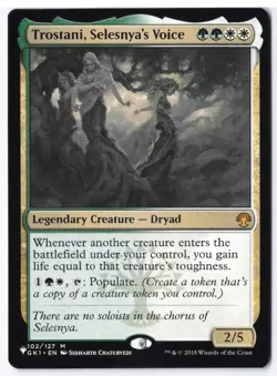 Trostani, Selesnya's Voice M The List Reprints 102/127 NM - Image 1