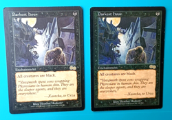 Magic the Gathering MTG Urza's Saga DARKEST HOUR X 2 LP/EX R 1998! - Image 1