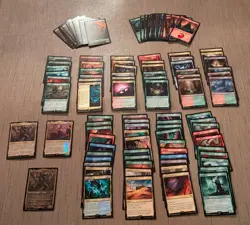 MTG UB Warhammer 40k Tyranid Swarm Commander Deck EDH open unplayed Magic OOP - Image 1