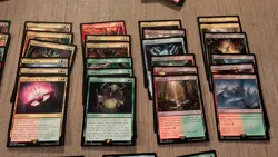 MTG UB Warhammer 40k Tyranid Swarm Commander Deck EDH open unplayed Magic OOP - Image 4