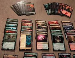 MTG UB Warhammer 40k Tyranid Swarm Commander Deck EDH open unplayed Magic OOP - Image 5