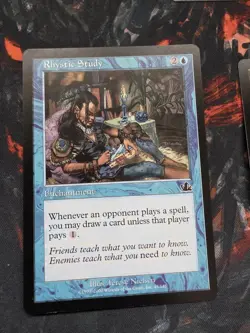 Rhystic Study Prophecy 2000 LP Mtg Magic The Gathering - Image 1