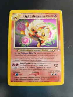 Light Arcanine Holo Neo Destiny 12/105 ITA - Carta Pokemon Rara Olografica - Image 1