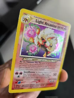 Light Arcanine Holo Neo Destiny 12/105 ITA - Carta Pokemon Rara Olografica - Image 4