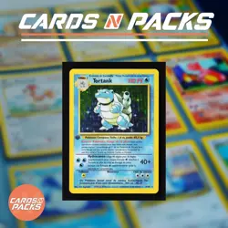Carte Pokemon Tortank 2/102 HOLO Set de Base Edition 1 Exc. 🇫🇷🔥 - Image 1