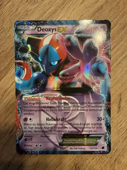 Pokemon Deoxys EX Team Plasma 53/116 Plasma Freeze Holo NM Deutsch PSA Top - Image 1