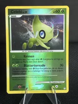 Pokemon Celebi LV. 39 Reverse Holo Geheimnisvolle Schatze 7/123 - Image 1