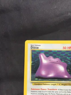 Pokemon Cards: Fossil Rare Holo: Ditto 3/62 - Image 3