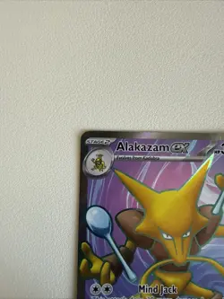 Pokemon Alakazam EX 188/165 Scarlet & Violet 151 Full Art Rare Holo Card - Image 2