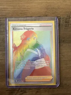 Pokemon Kimono-Tragerin Rainbow | Deutsch 205/195 Silberne Sturmwinde | NM - Image 1