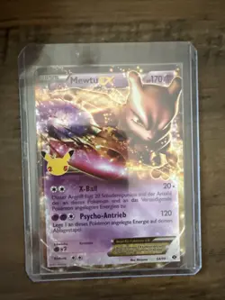 Pokemon Mewtu EX | Deutsch 54/99 Celebrations | 25th Anniversary | Near Mint - Image 1