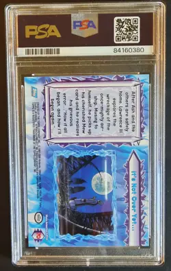 Ancient mew PSA 9, Pokemon 2000 Topps The Movie, It's Not Over Yet , #70, RARE - Image 2