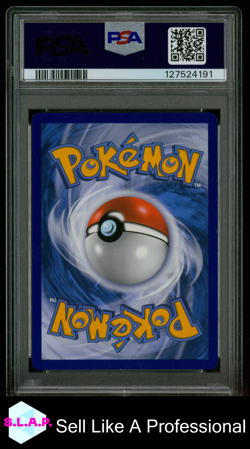 FA/VAPOREON VMAX VAPOREON PREM.COLL. POKEMON SWSH BLCK STR PRM 2021 182 PSA 9 - Image 2