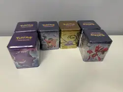 Pokemon TCG Stacking Tins 2024 Q1 x6 Art SEALED NEU English - Image 2