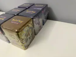 Pokemon TCG Stacking Tins 2024 Q1 x6 Art SEALED NEU English - Image 3
