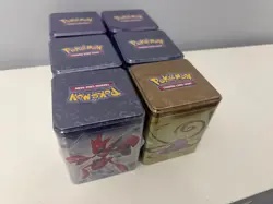Pokemon TCG Stacking Tins 2024 Q1 x6 Art SEALED NEU English - Image 4